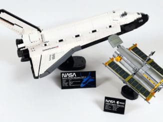 LEGO 10283 Título del descubrimiento del transbordador espacial de la NASA