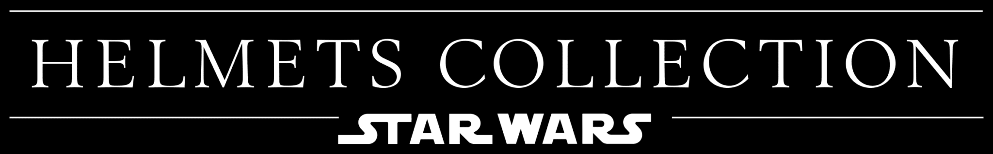 Logotipo de la colección de cascos LEGO Star Wars